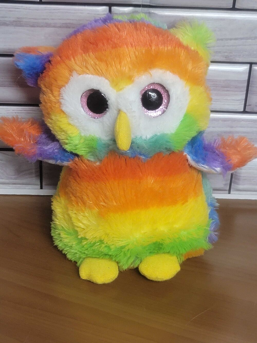 TY Beanie Buddy Owen Owl #A59